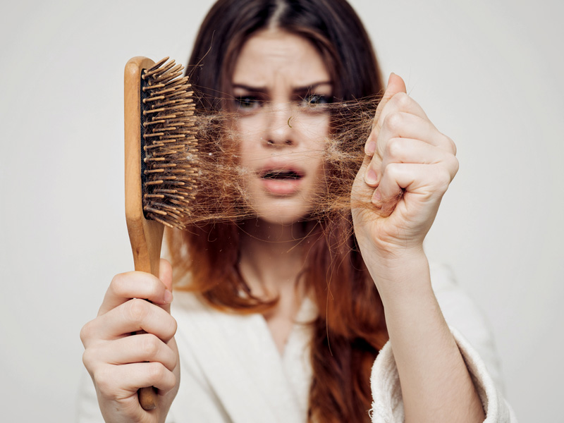 Perte de cheveux