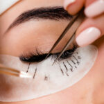pose d’extension de cils